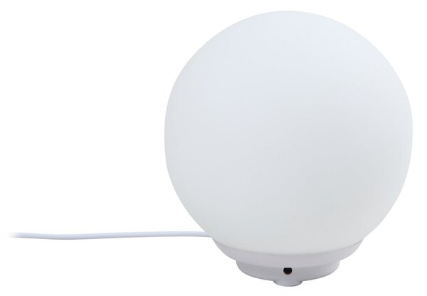 Stolne Lampa Lindby, Cosmia, prigušiv, Bijela, Dnevna soba, Staklo, Moderan