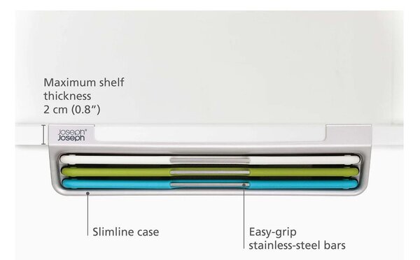 Daske za rezanje u setu 3 kom sa stalkom 23x31,5 cm Folio Slim – Joseph Joseph