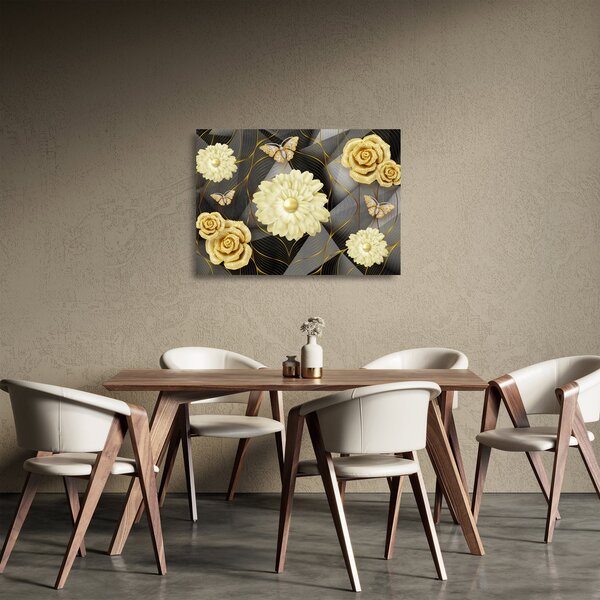 Staklena slika - Dekoracija II. (70x50 cm)