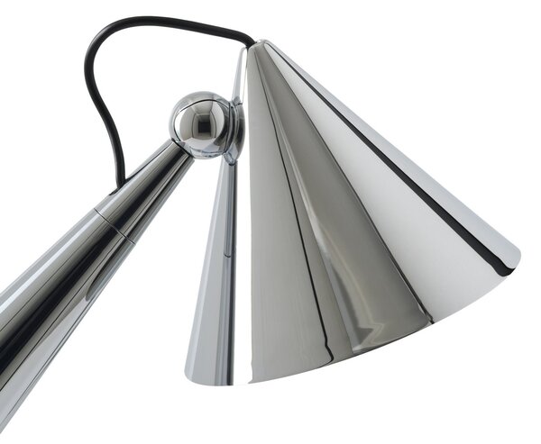 Stolne Lampa Tom Dixon, POSE, prigušiv, Metalik, Dnevna soba, Plastika, Dizajn