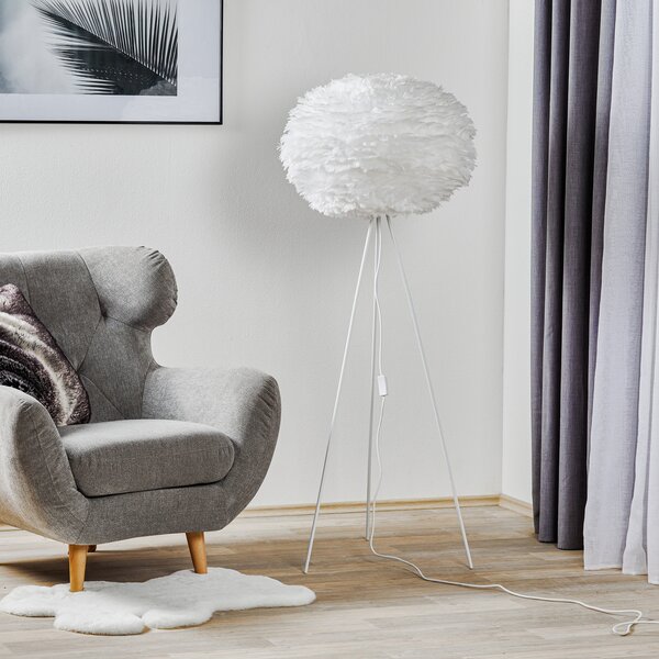 Podne Lampa UMAGE, Eos, Bijela, Dnevna soba, Metal, Dizajn