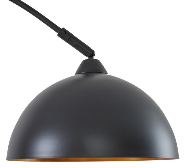 Podne Lampa Lindby, Tonka, Crno, Dnevna soba, Metal, Moderan