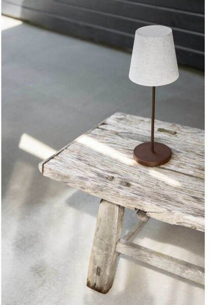 Stolne Lampa Watt & Veke, prigušiv, Bež, Dnevna soba, Metal, Skandinavski