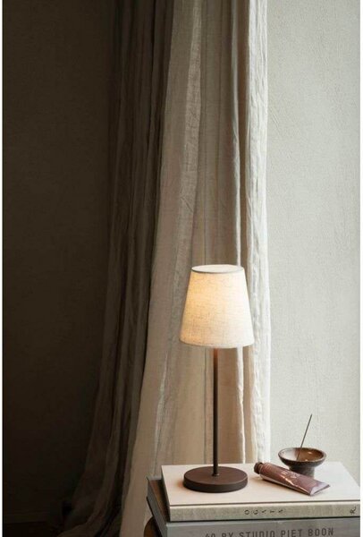 Stolne Lampa Watt & Veke, prigušiv, Bež, Dnevna soba, Metal, Skandinavski