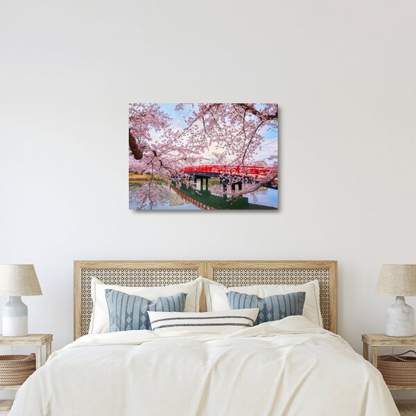Staklena slika - Hirosaki, Japan (70x50 cm)