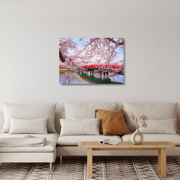 Staklena slika - Hirosaki, Japan (70x50 cm)