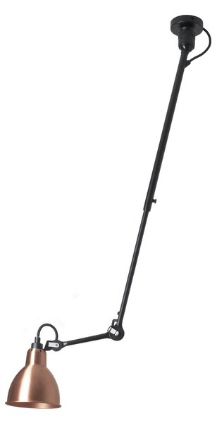 Lampe Gras 302 stropna svjetiljka, crna/bakrena - DCW