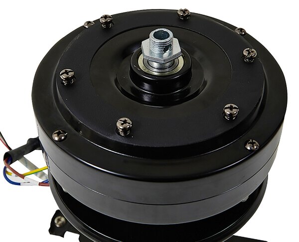 Aulo stropni ventilator Ø 123 cm crni tihi DC - Lindby Lindby, Aulo, Crno, Dnevna soba, Metal, Moderan