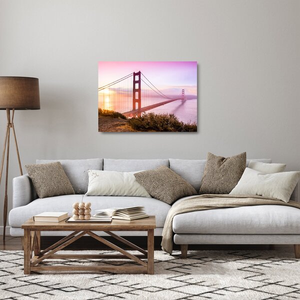 Staklena slika - San Francisco (70x50 cm)