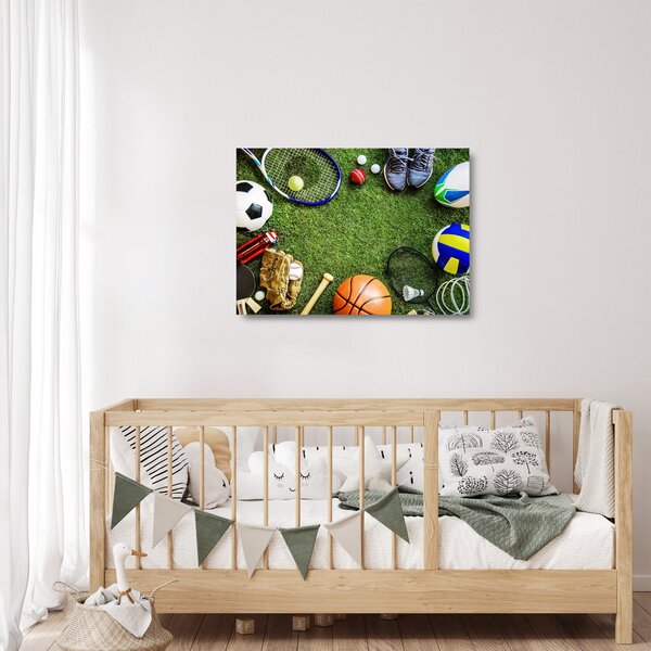 Staklena slika - Sport (70x50 cm)