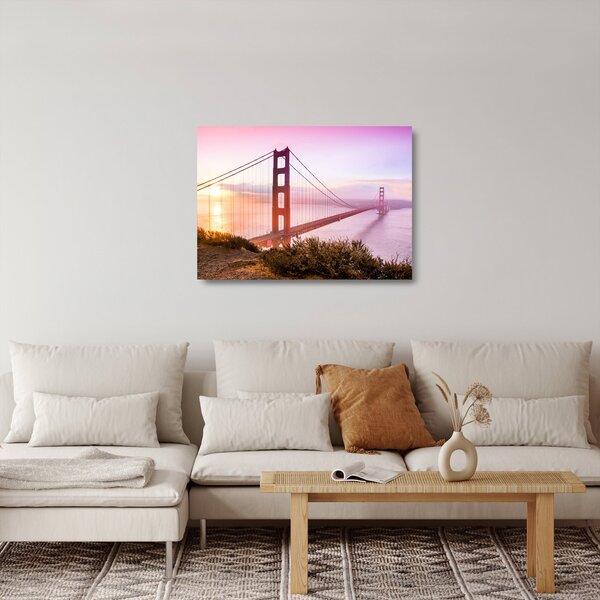 Staklena slika - San Francisco (70x50 cm)