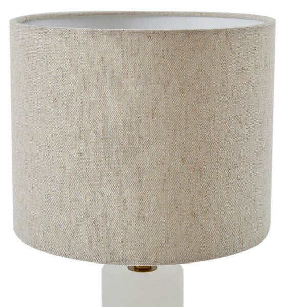 Stolne Lampa Lindby, Alabaster, Bež, Dnevna soba, Tkanina / tekstil, Skandinavski
