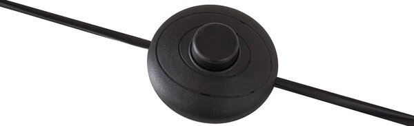 Podne Lampa Lindby, Charlia, Drvo, Dnevna soba, Tkanina / tekstil, Skandinavski