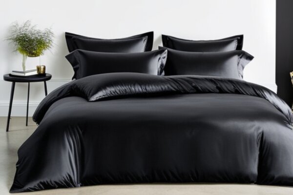 Svilena Posteljina - Midnight Crna