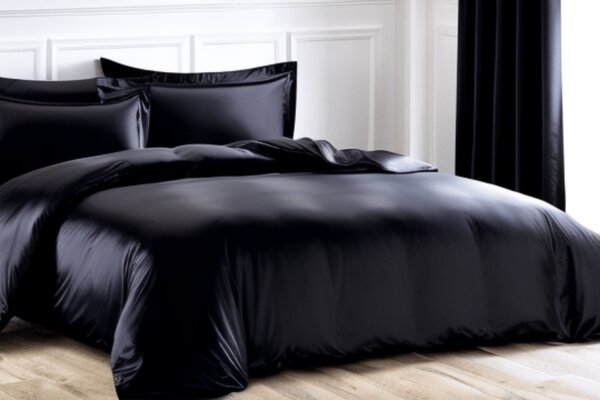 Svilena Posteljina - Midnight Crna