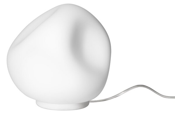 Stolne Lampa Foscarini, Hoba Midi, prigušiv, Bijela, Dnevna soba, Staklo, Dizajn