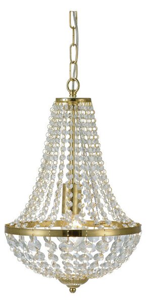 Lusteri Markslöjd, Zlato / mjed, Dnevna soba, Metal