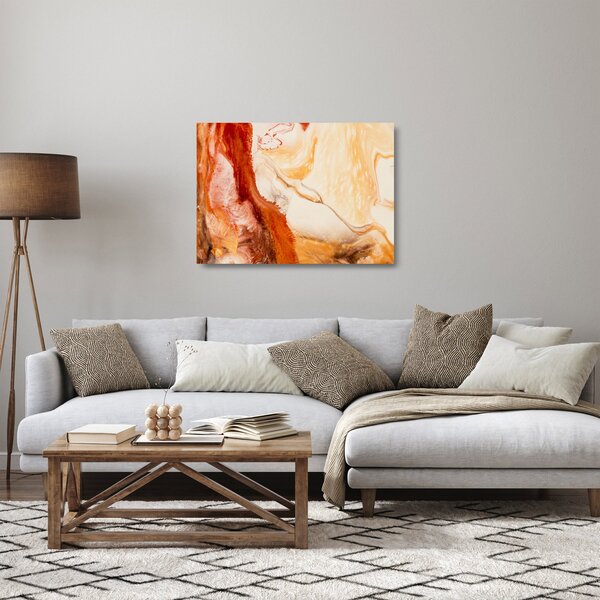 Staklena slika - Apstraktno slikarstvo (70x50 cm)