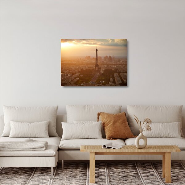 Staklena slika - Eiffelov toranj (70x50 cm)