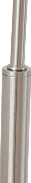 Podne Lampa Lindby, Hernando, Metalik, Dnevna soba, Metal, Moderan
