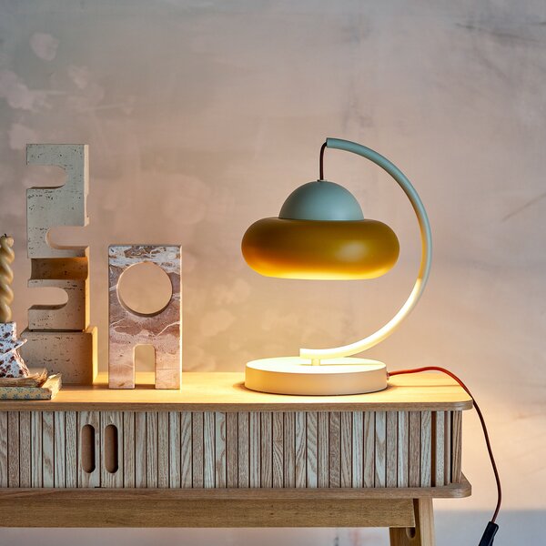 Stolne Lampa Bloomingville, Bubble, Bijela, Dnevna soba, Metal