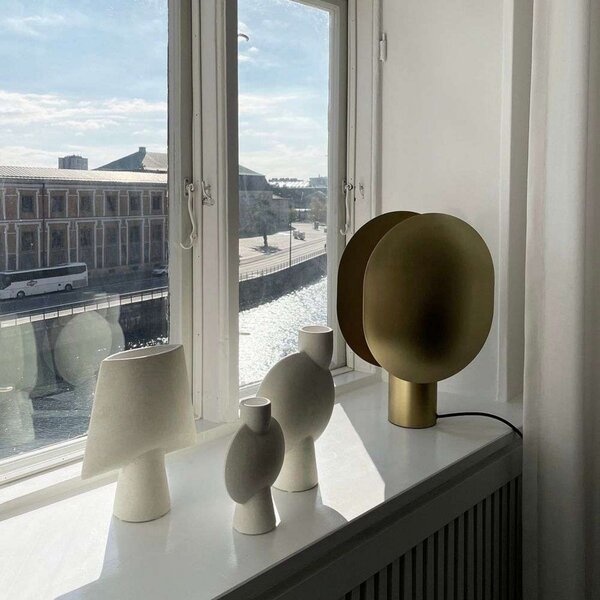 Stolne Lampa 101 COPENHAGEN, Zlato / mjed, Dnevna soba, Metal