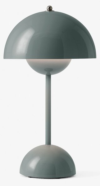 Stolne Lampa &Tradition, Flowerpot VP9, prigušiv, Sivo, Dnevna soba, Plastika, Dizajn