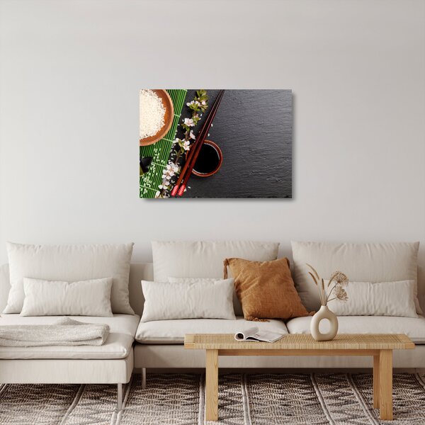 Staklena slika - Sushi (70x50 cm)