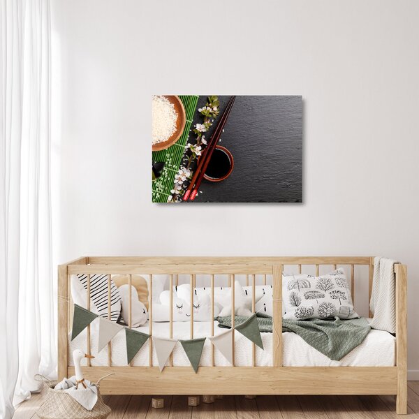 Staklena slika - Sushi (70x50 cm)