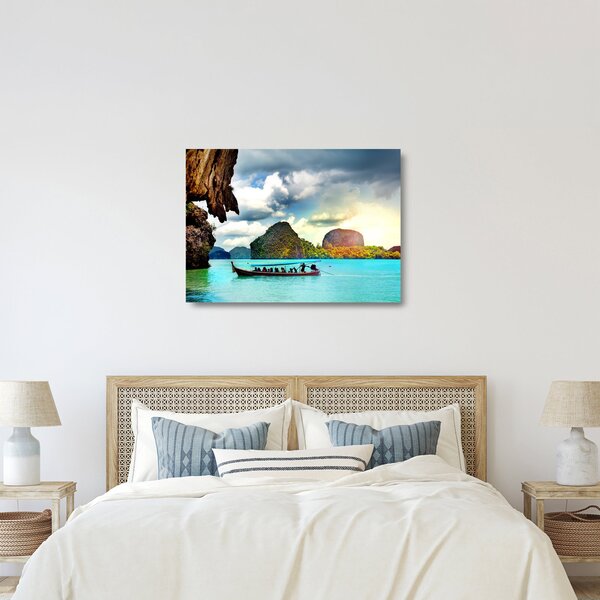Staklena slika - Zaljev Phang Nga (70x50 cm)