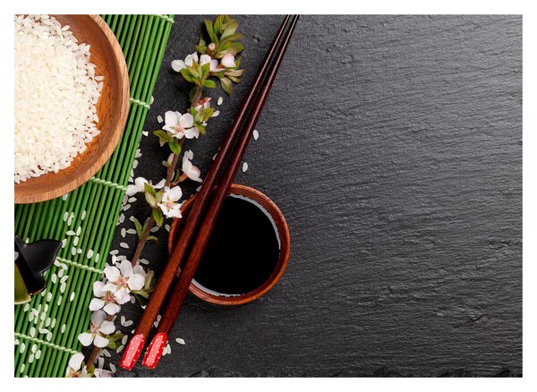 Staklena slika - Sushi (70x50 cm)