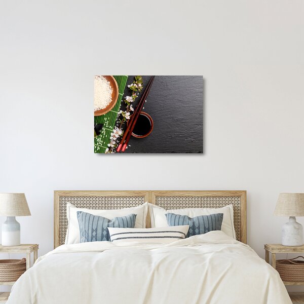 Staklena slika - Sushi (70x50 cm)