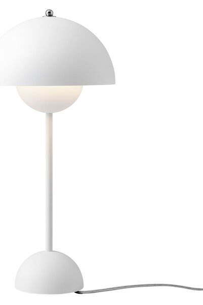 Stolne Lampa &Tradition, Flowerpot VP3, Bijela, Dnevna soba, Metal, Dizajn