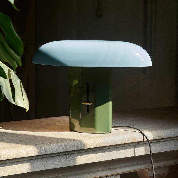 Stolne Lampa &Tradition, Montera JH42, prigušiv, Zelena, Dnevna soba, Aluminij, Dizajn