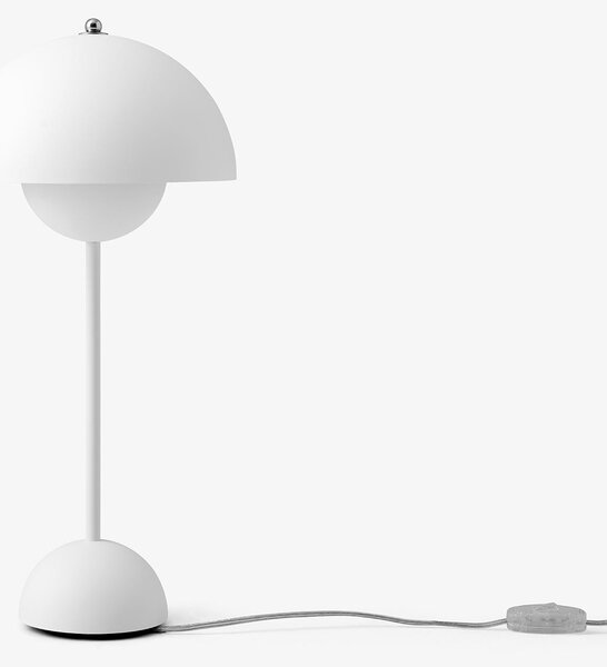 Stolne Lampa &Tradition, Flowerpot VP3, Bijela, Dnevna soba, Metal, Dizajn