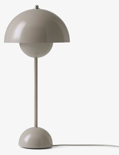 Stolne Lampa &Tradition, Flowerpot VP3, Sivo, Dnevna soba, Metal, Dizajn