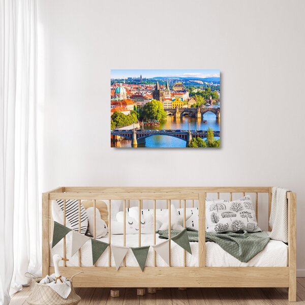 Staklena slika - Prag II. (70x50 cm)