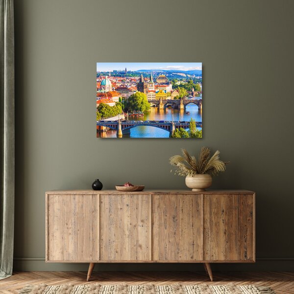 Staklena slika - Prag II. (70x50 cm)