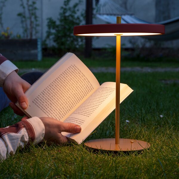 Stolne Lampa UMAGE, Asteria Move, prigušiv, Zlato / mjed, Dnevna soba, Metal, Dizajn