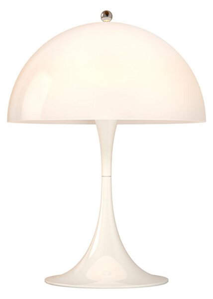 Stolne Lampa Louis Poulsen, Panthella, Bijela, Dnevna soba, Plastika, Dizajn