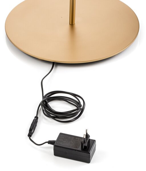 Podne Lampa UMAGE, Asteria Floor, prigušiv, Crno, Dnevna soba, Metal, Dizajn