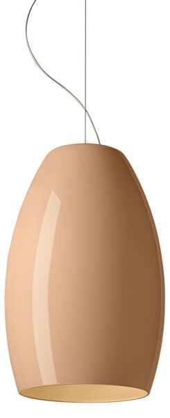 Viseće Svjetiljka Foscarini, Buds 1, prigušiv, Bež, Dnevna soba, Staklo, Dizajn