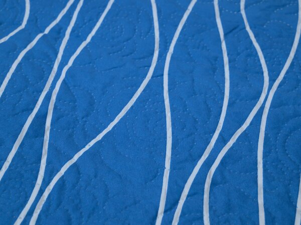 Prekrivač za krevet LIORA, plavi Dimenzije: 220 x 240 cm