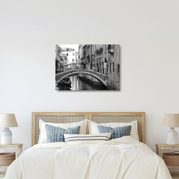 Staklena slika - Pogled na Veneciju (70x50 cm)