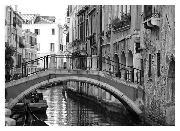 Staklena slika - Pogled na Veneciju (70x50 cm)