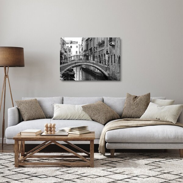 Staklena slika - Pogled na Veneciju (70x50 cm)