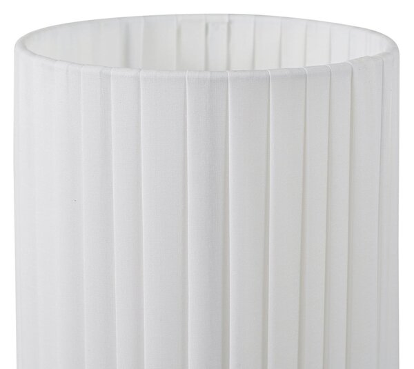 Podne Lampa Lindby, Virelle, Bijela, Dnevna soba, Tkanina / tekstil