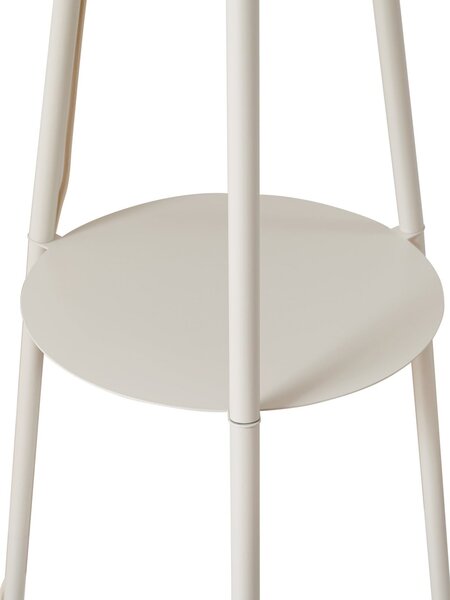 Podne Lampa Lindby, Libbie, Bež, Dnevna soba, Tkanina / tekstil, Skandinavski