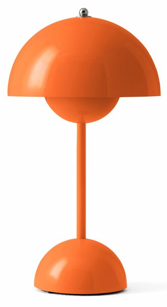 Stolne Lampa &Tradition, Flowerpot VP9, prigušiv, Naranča, Dnevna soba, Plastika, Dizajn