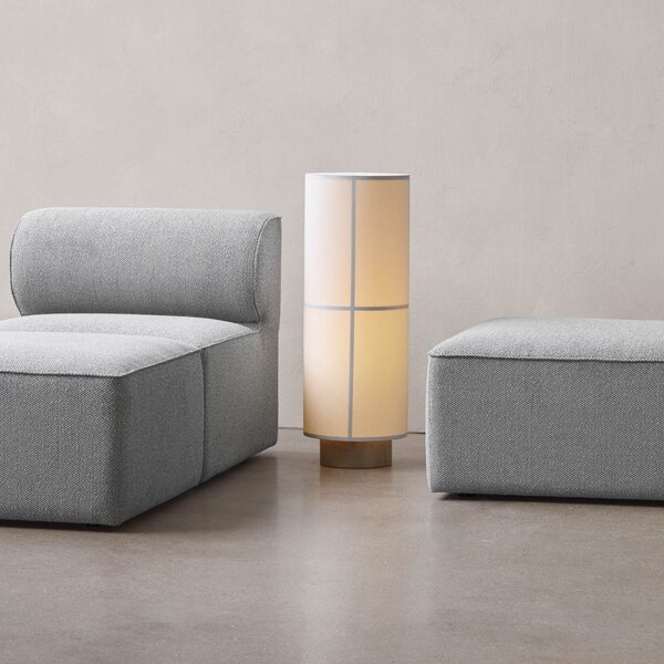 Podne Lampa Audo Copenhagen, Hashira, prigušiv, Bež, Dnevna soba, Tkanina / tekstil, Dizajn